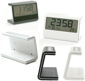 LEXON DUAL POWER clockN\ \[[fAp[NbNڊo܂v A[@\ fW^NbNzCg ubNuvELA ClockLCDfXNNbN tj\Ax\ 