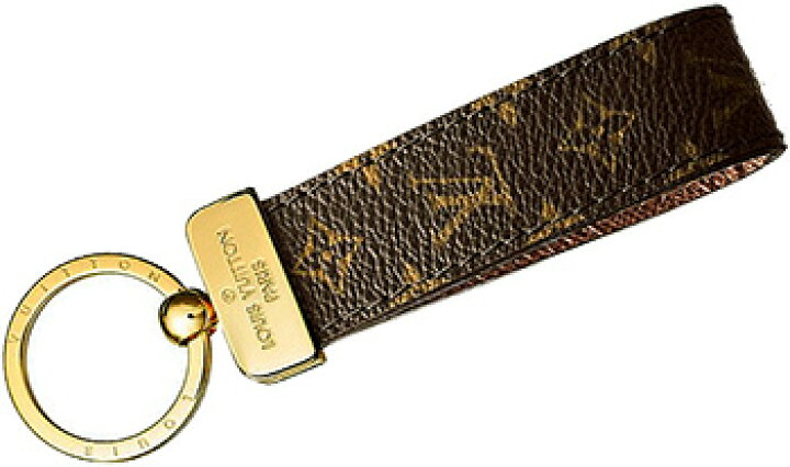 楽天市場】LOUIS VUITTON ロゴ刻印キーリングルイヴィトン 