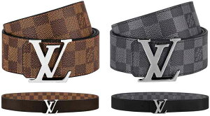 ルイ・ヴィトン(LOUIS VUITTON) ダミエ(Demier) メンズベルト | 通販 