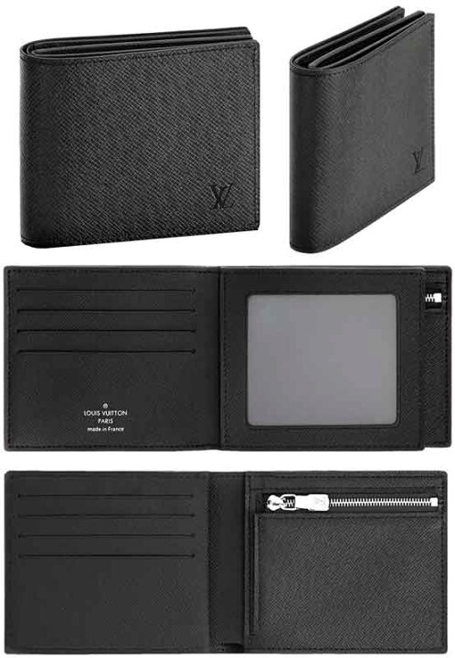 楽天市場】LOUIS VUITTON ルイヴィトンファスナー小銭入れ付き二つ折り 