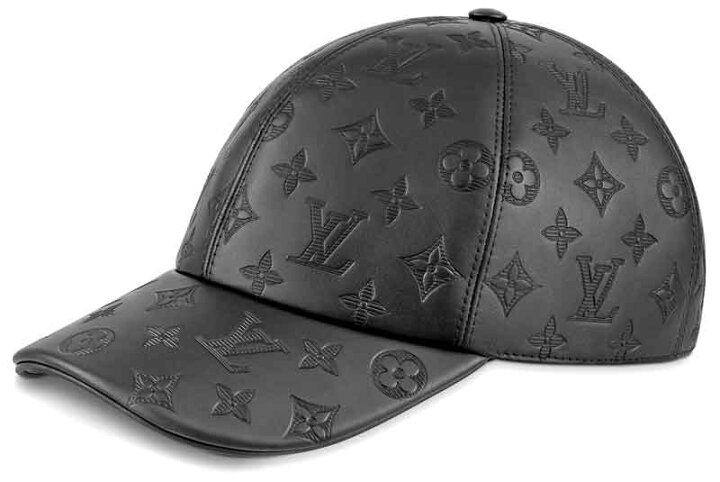 楽天市場】LOUIS VUITTON ルイヴィトンレザーキャップ つば付き帽子 