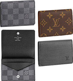 LOUIS VUITTON CARDCASEルイヴィトン カードホルダー 名刺入れ カードケースブラックエピレザー ブラウンモノグラムキャンバス ダミエグラフィット キャンバスGYアンヴェロップカルトドゥヴィジットモノグラムブラウン MONOGRAM