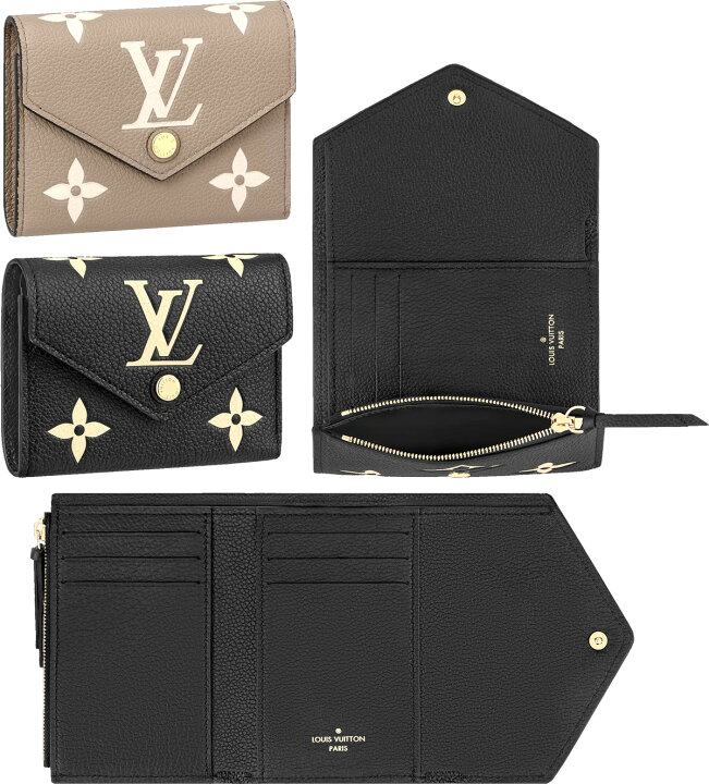 楽天市場】LOUIS VUITTON ルイヴィトン小銭入れ付き三つ折り長財布