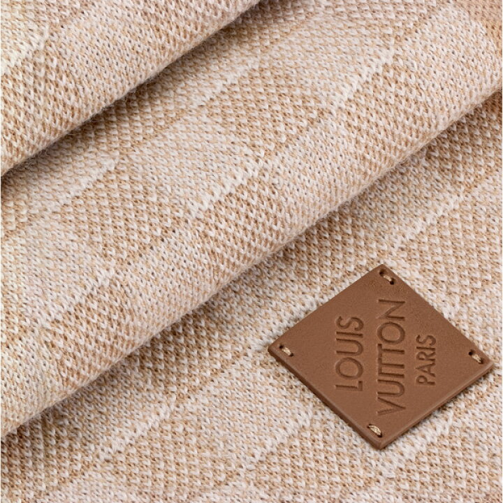 楽天市場】LOUIS VUITTON ルイヴィトンメンズマフラー ダミエパターン  