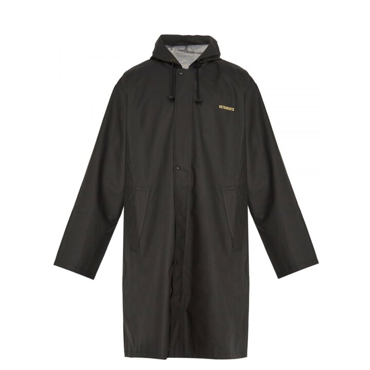 楽天市場】VETEMENTS ヴェトモン UNICORN Rogo RAIN COAT ユニコーン  