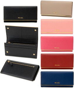 �v���_ PRADA���K����t����ܒ����z���^�����S �T�t�B�A�m�J�[�t���A�[�p�X�P�[�X�t��2�܂蒷���z�o�[�G�b�W SAFFIANO METAL �u���b�N �s���N �_�[�N�u���[���C�g�s���N �s���N�x�[�W���T