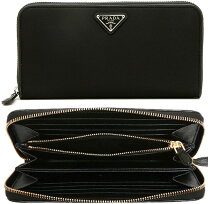 楽天市場】長財布 ラウンドファスナー プラダ（メンズ財布｜財布  