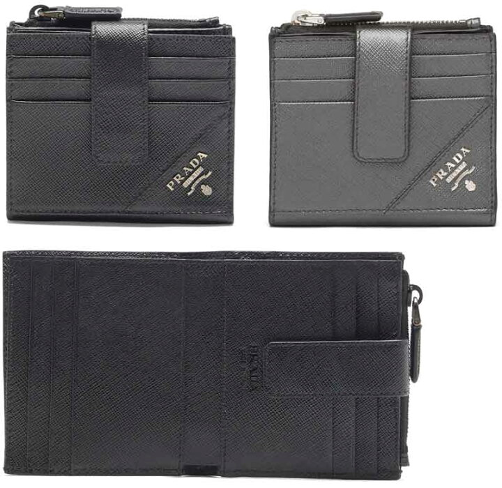 楽天市場】PRADA プラダ小銭入れ付きクレジットカードケース  