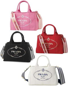 PRADA �v���_�T�C�h�O�p���S 2WAY�n���h�o�b�O�u���b�N ���b�h �z���C�g ���C�g�s���N�~�j�g�[�g�V�����_�[�o�b�O�X�N���[���v�����g �g���C�A���O�����S�v���[�g�J�o�� �� �A�C�{���[ �u��