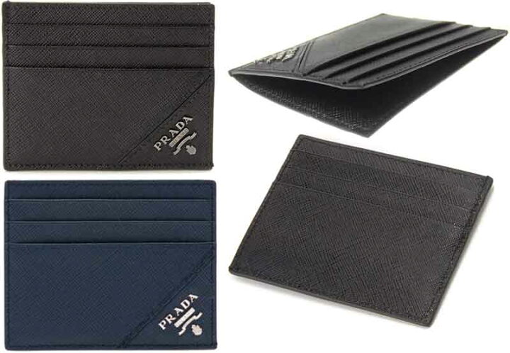 楽天市場】PRADA プラダクレジットカードケースメタルロゴ  