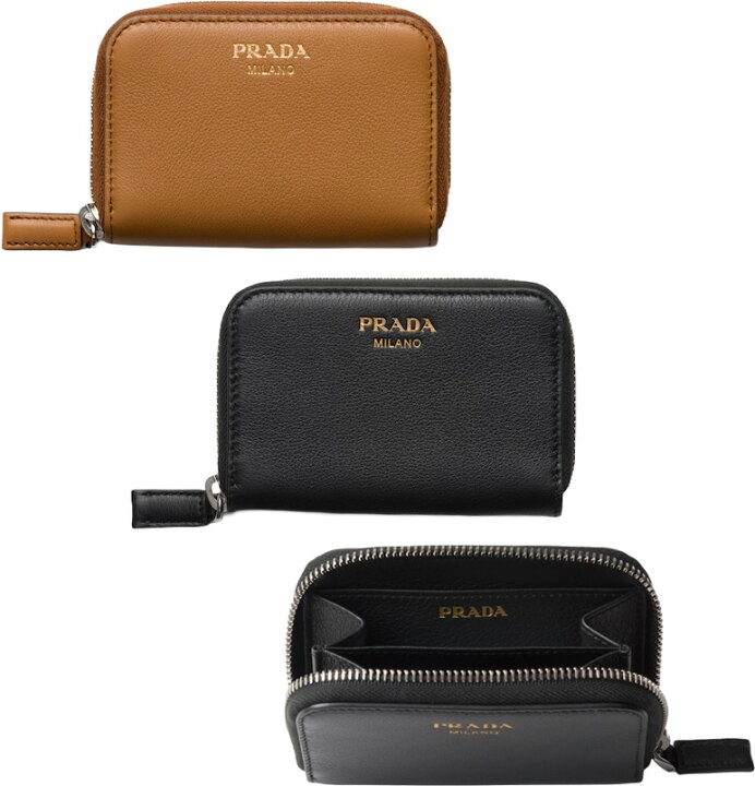楽天市場】PRADA プラダ メンズ レディースラウンドファスナーコイン  