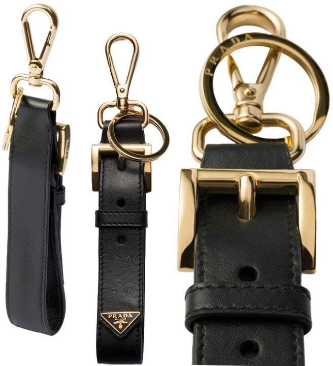楽天市場】PRADA プラダ キーホルダー レディース メンズ三角ロゴ 