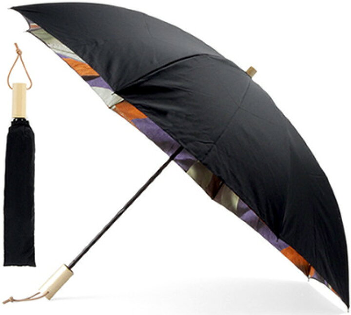 楽天市場】Paul Smith ポールスミス 折り畳み傘ブラック×ナチュラル  