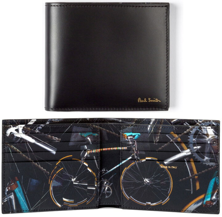 楽天市場】Paul Smith ポールスミスメンズ二つ折り財布箔押しロゴ  