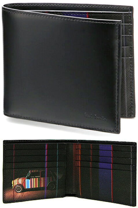 楽天市場】Paul Smith ポールスミスメンズ二つ折財布 エンボスロゴ  