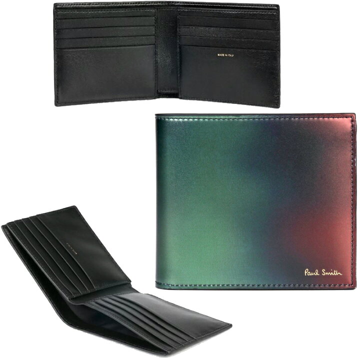 楽天市場】Paul Smith ポールスミスメンズ イタリア製二つ折り財布虎  