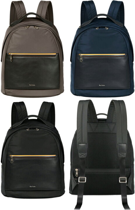 楽天市場】Paul Smith ポールスミスハンドル付きレザーリュックサック 