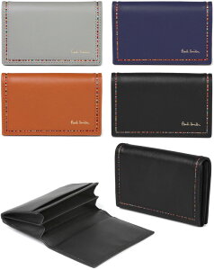 Paul Smith �|�[���X�~�X��܂薼�h���ꖼ�h���� ���������S�u���b�N �u���b�N�u���E�� �O���[ �l�C�r�[�u���[�}���`�J���[�X�g���C�v�C���Z�b�g �J�[�h�P�[�X�t���b�v�t�����h�P�[�X