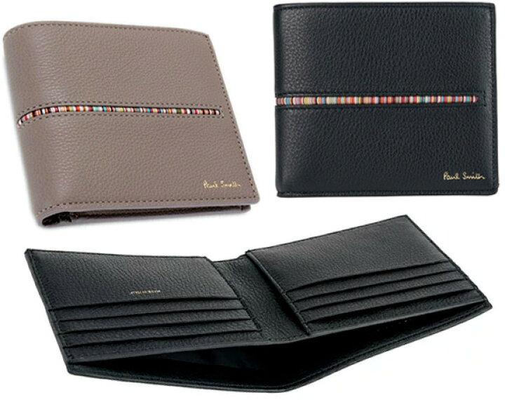 楽天市場】Paul Smith ポールスミスメンズ二つ折り財布センター  