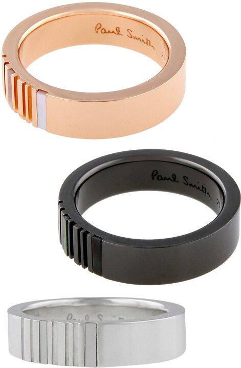 楽天市場】Paul Smith ポールスミス 指輪ストライプシェルリングピンク 