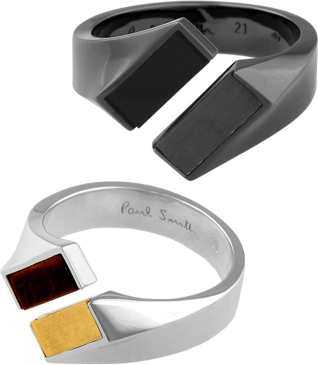 楽天市場】Paul Smith ポールスミス メンズ指輪ツイストシグネット  