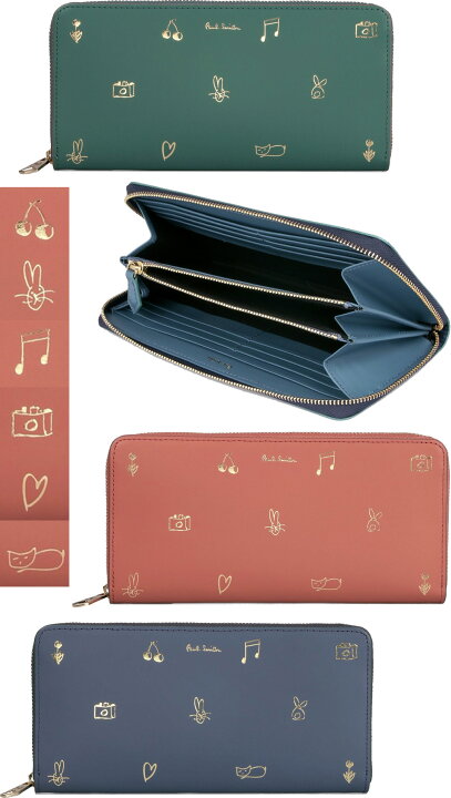 楽天市場】Paul Smith ポールスミス レディース小銭入れ付きラウンド  