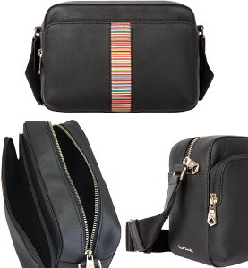 Paul Smith �|�[���X�~�X�t�����g�t�@�X�i�[�|�P�b�g�t���΂ߊ|���V�����_�[�o�b�O�����Y ���f�B�[�X���������S �Z���^�[�V�O�l�`���[�X�g���C�v���b�Z���W���[�o�b�O �u���b�N���U�[�N��