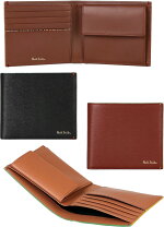 楽天市場】ポールスミス 財布 二つ折り（カラーブラウン）（メンズ財布  