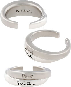 Paul Smith �|�[���X�~�X �w�փ����Y �o�C�J���[�V���o�[�I�[�v�������OW�����O���`�[�tU�������O�|���b�V��×�}�b�g���ʃG���{�X���S����2�̃����O���d�˕t�����ꂽ���̂悤�ȃf�U�C��18