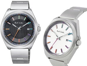 Paul Smith �|�[���X�~�X �r���v�����Y�A�i���O�E�H�b�`�A�[�e�B�X�g�X�g���C�v�o�[�C���f�b�N�X�z���C�g �u���b�N �V���o�[���^���x���g�N���[�Y�h�A�C�Y ���@�[�e�B�J���w�A���C��Closed Eye