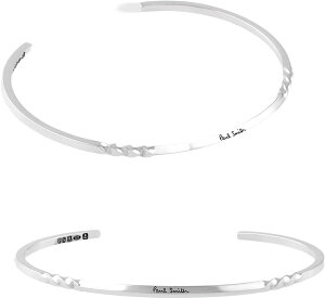 Paul Smith �|�[���X�~�X �����Y ���f�B�[�X�c�C�X�g���C���I�[�v���o���O���u���X���b�g���S����n���h���C�h�c�C�X�gC�^�V���o�[�A�N�Z�T���[ �d �C�J��TWEIST BANGLE BRACELET�a������L�O����