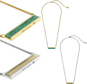 Paul Smith �|�[���X�~�X �����Y ���f�B�[�X���S���� �V�R�΃y���_���g�g�b�v�l�b�N���X�y�[���g�[���S�[���h×�A�}�]�i�C�g�u���[�O���[���V���o�[×�O���[�A�Q�[�g�`�F�[���V���o�[�l�b�N