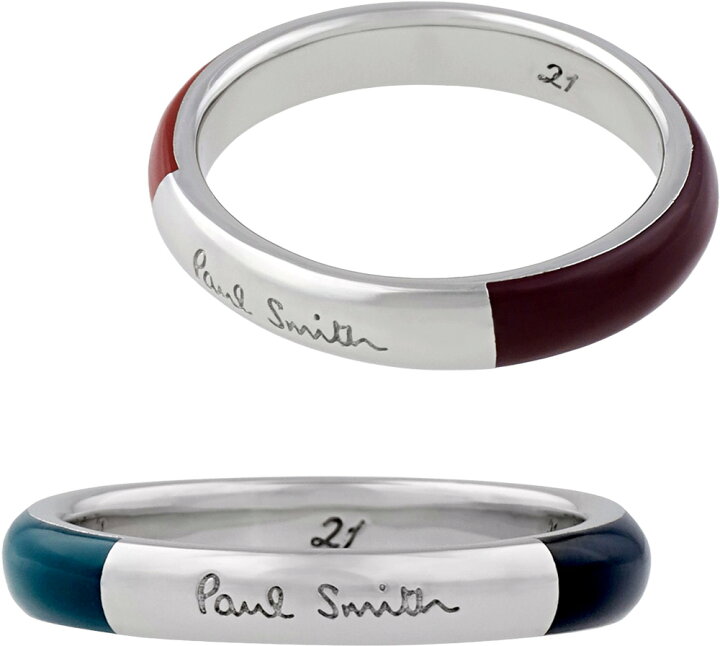 楽天市場】Paul Smith ポールスミス メンズ 指輪センターロゴ刻印 バイ 