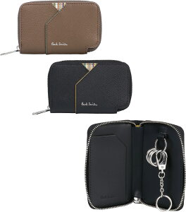 Paul Smith �|�[���X�~�X �����Y�L�[�����O�t�����E���h�t�@�X�i�[�L�[�P�[�X�V�O�l�`���[�X�g���C�v�؂�ւ��f�U�C���L�[�`�F�[���������t���L�[�z���_�[�u���b�N �O���[�W�� �^������