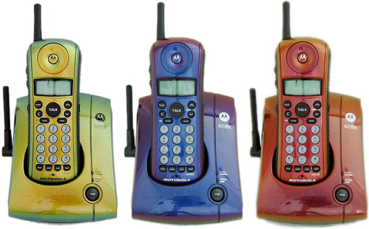 楽天市場】おしゃれ便利 Motorola モトローラ 電話機コードレスフォン 