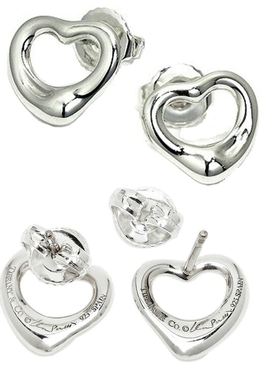楽天市場】Tiffany&Co. ティファニーオープンハートピアス ミニ  