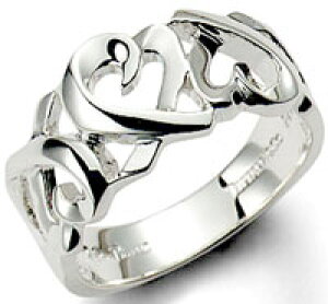 Tiffany&Co. �e�B�t�@�j�[ �w�փ��f�B�[�X ���}�s�J�\ �g���v�� �����B���O�n�[�g�����O �~�j�X�^�[�����O �V���o�[ �A�N�Z�T���[���r���O�n�[�gLOVING HEART RING MINI Ag925���6��7��8��9��10��11��12