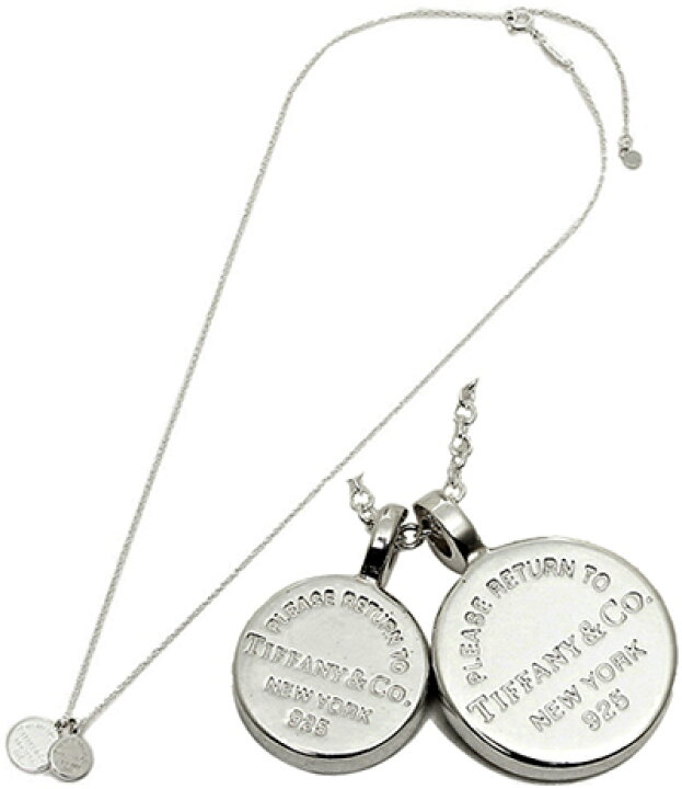楽天市場】Tiffany&Co. ティファニーサークルデュオペンダントリターン  