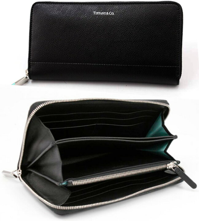 楽天市場】Tiffany&Co. ティファニー小銭入れ付きラウンドファスナー長  