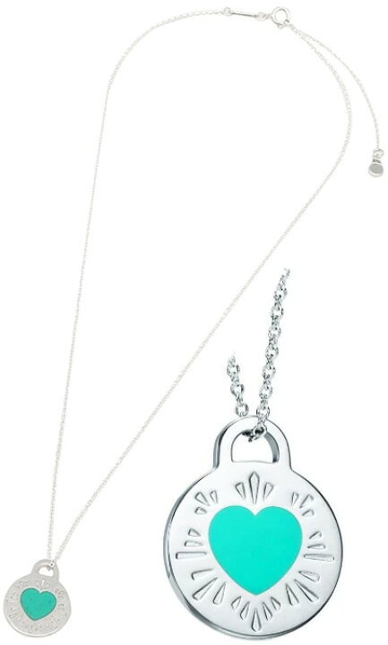 楽天市場】Tiffany&Co. ティファニーターコイズハート ネックレス  