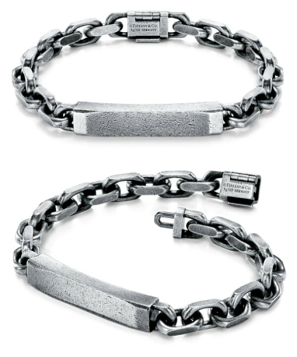 楽天市場 Tiffany Co ティファニーidプレートチェーンブレスレットヘリテージエディションスターリングシルバー アクセサリー17メイカーズエングレービングロゴ刻印バックル17 Heritage Edition Id Chainmakersidchain Sterling Kaminorth