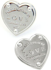 Tiffany&Co. eBt@j[RTT sAX n[gsAX^[gDeBt@j[u X^[O Vo[925ANZT[ p}sJ\RETURN TO TIFFANYNYC LOVE HEART pierced earring