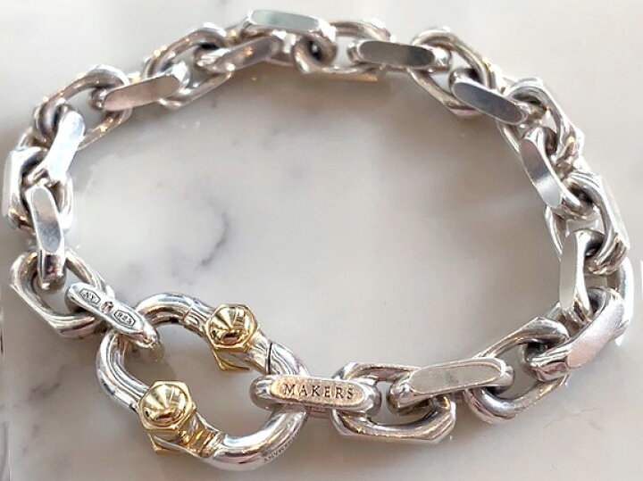 楽天市場】Tiffany&Co. ティファニーミックスメタルワイドチェーン 
