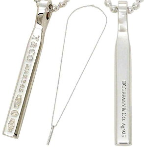 Tiffany&Co. eBt@j[T&COo[gbv{[`F[lbNXX^[OVo[925{[`F[ ANZT[VvCy_g1837MAKERS BAR STERLING SILVERPENDANT NECKLACE