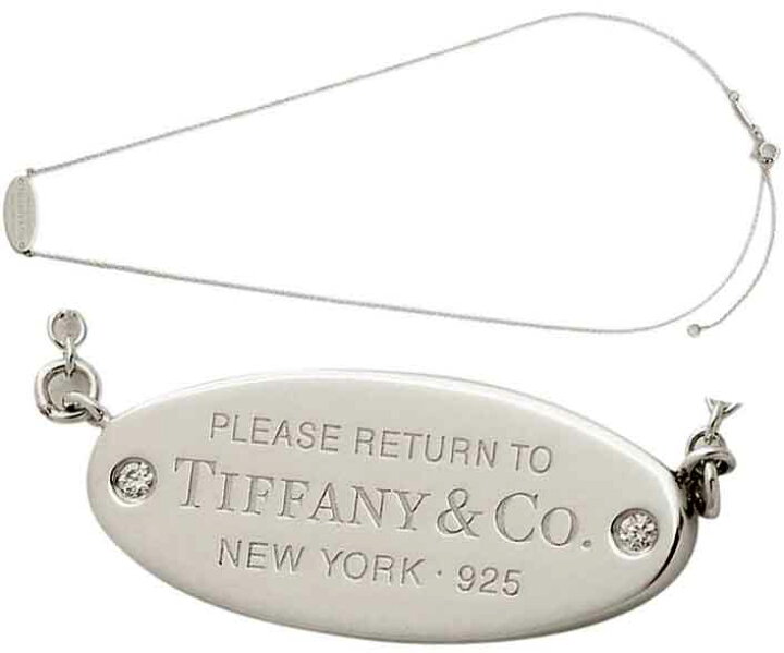 楽天市場】Tiffany&Co.ティファニー0.001カラットRTTネックレス 