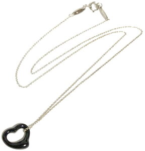 Tiffany&Co.eBt@j[ubNWF[hI[vn[gX^[OVo[y_glbNX Vo[`F[̐_^GTybeB ANZT[ 925PENDANT NECKLACE Elsa Peretti