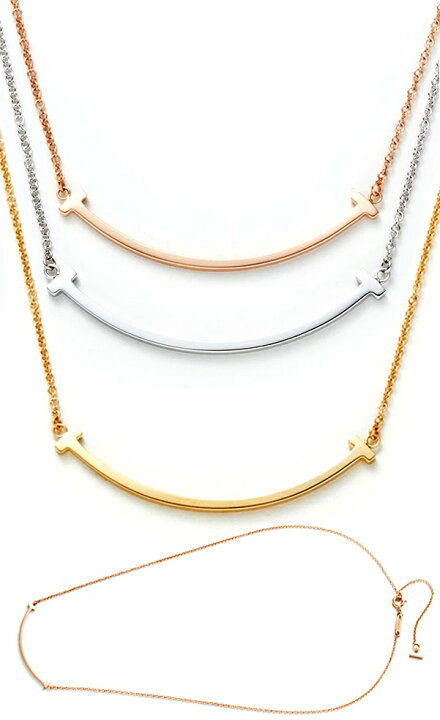 楽天市場】Tiffany&Co. レディース18KティファニーTラインロゴバー  