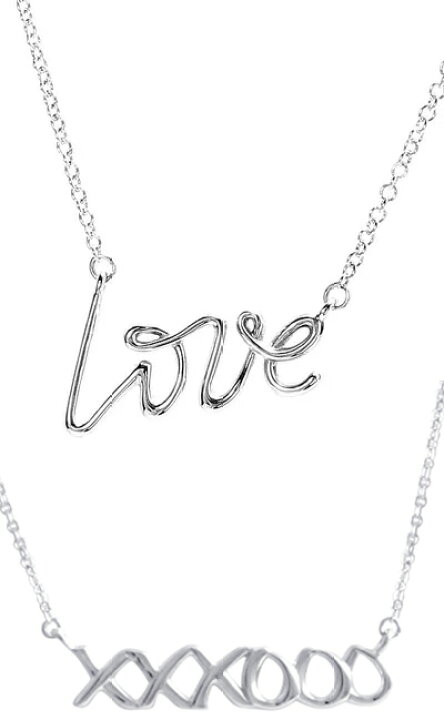 楽天市場】Tiffany&Co. ティファニーラブラインロゴチェーンネックレス  