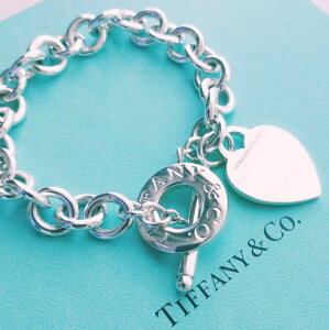 Tiffany&Co. eBt@j[o[zbN gOuXbgVo[`F[ 胊OɃo[ʂė߂X^[OVo[BRACELET ANZT[