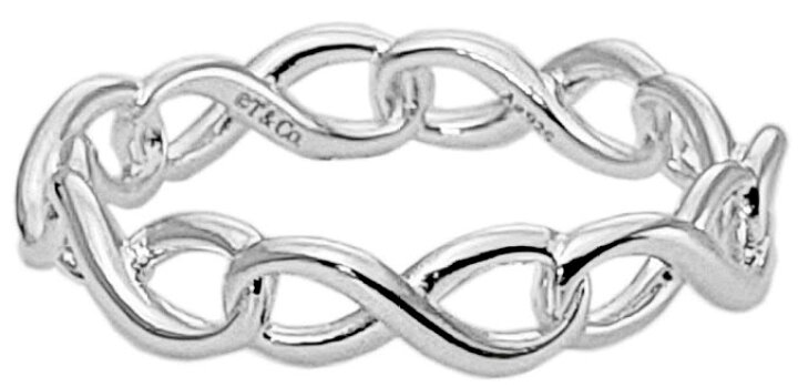 楽天市場】Tiffany&Co. ティファニー 指輪 レディースインフィニティ  